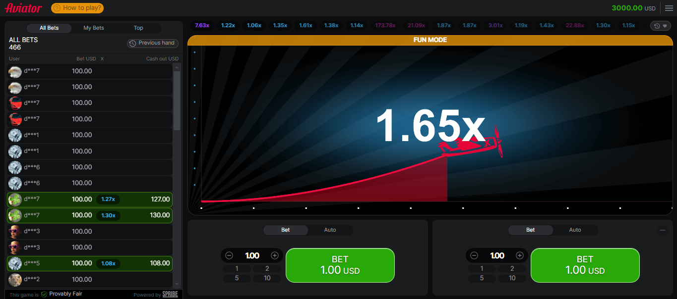 अवीएटर गेम