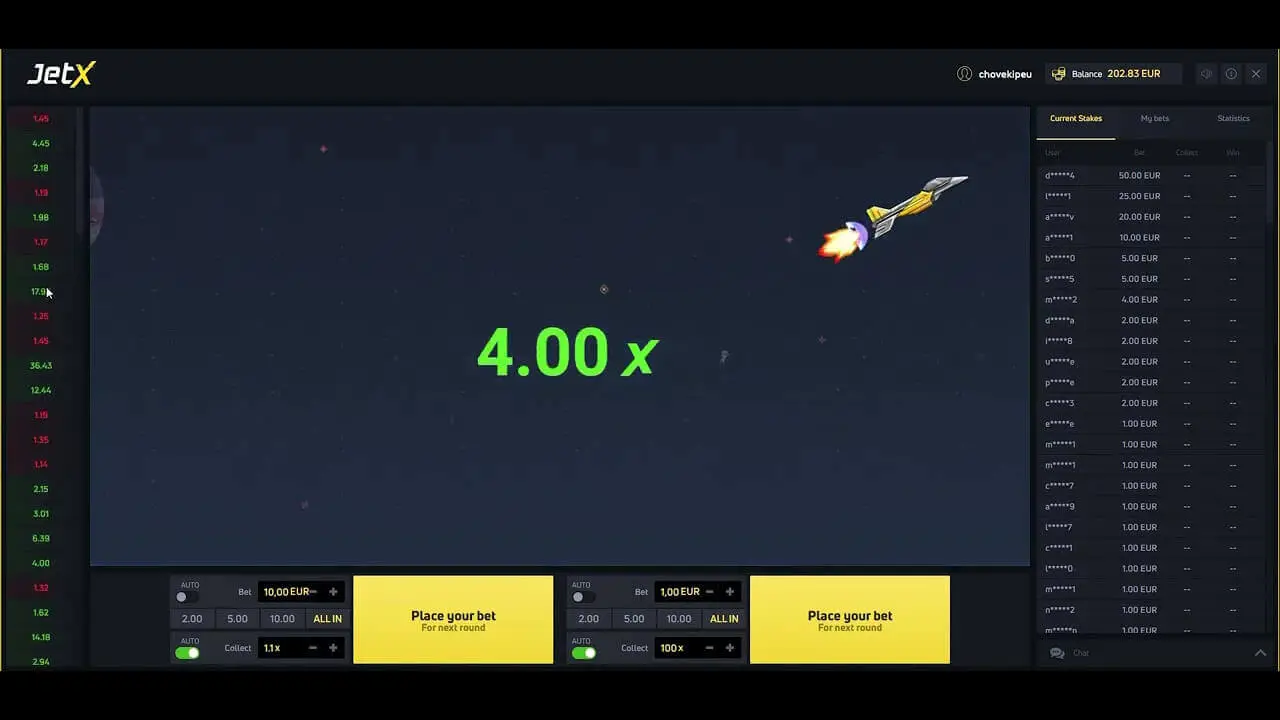 Игра Jet X Игра Jet X